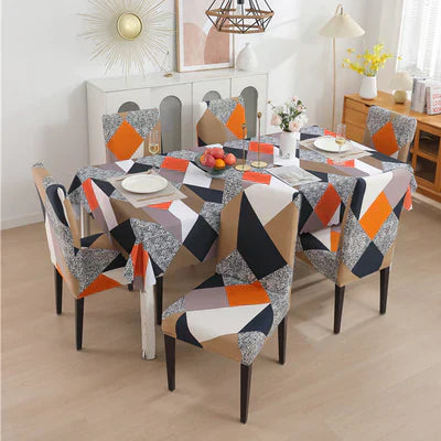 Prism Orange Chair & Table Cover
