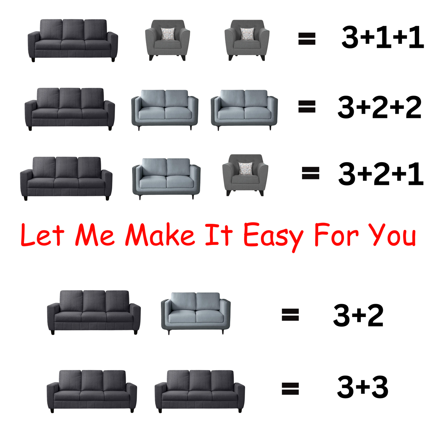 CoverHome Exclusive Stretchable Sofa Cover - Shades Of Prism