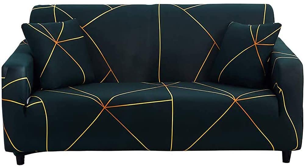 CoverHome Exclusive Stretchable Sofa Cover - Prism Gold