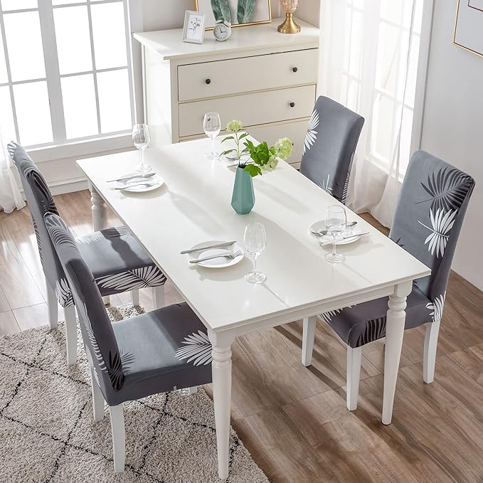 Charcol Fern Chair & Table Cover