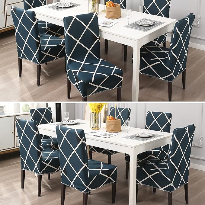 Cross Blue Chair & Table Cover