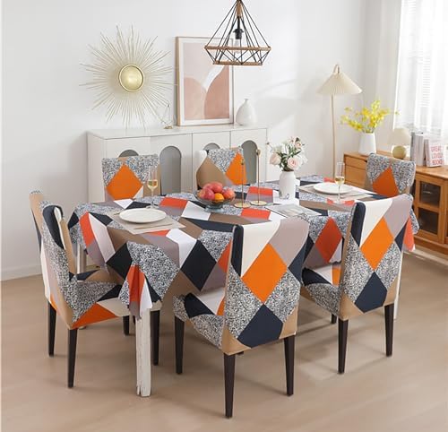 Prism Orange Chair & Table Cover
