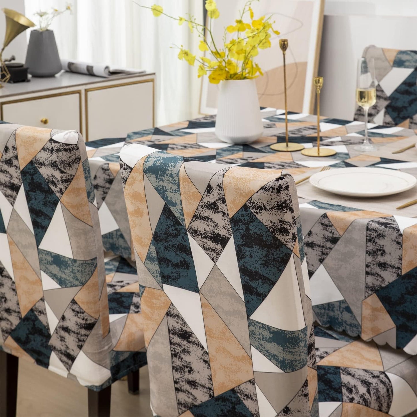 Shades Of Prism Chair & Table Cover