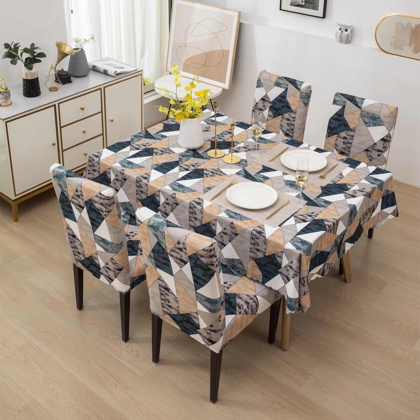 Shades Of Prism Chair & Table Cover