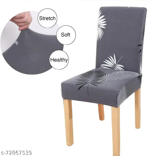 Charcol Fern Chair & Table Cover